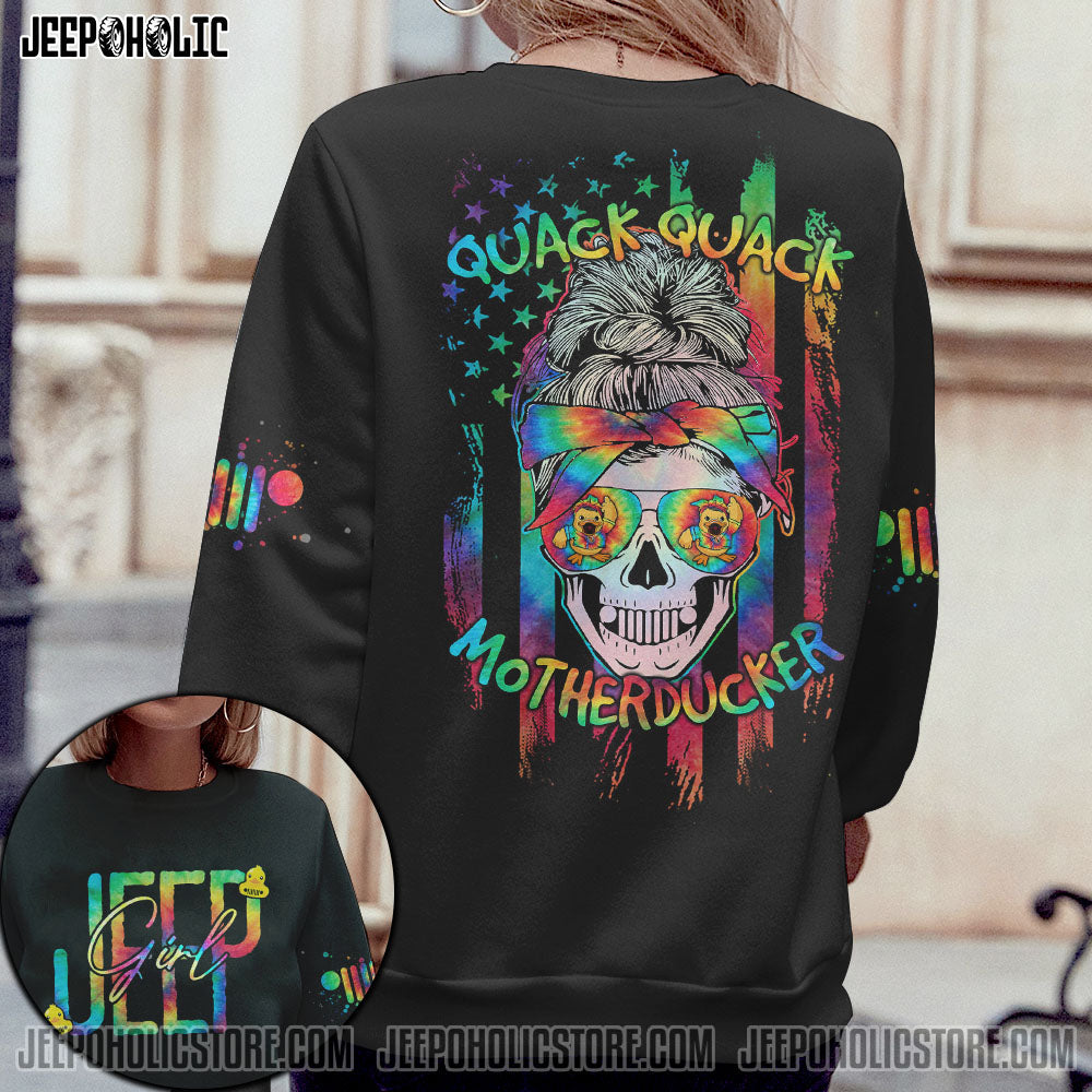 Motherducker Messy Bun Jeep All Over Print