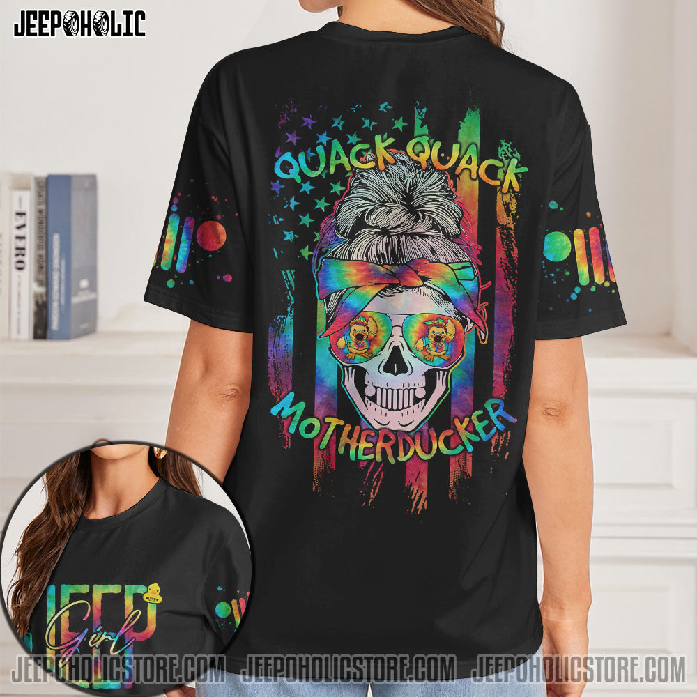 Motherducker Messy Bun Jeep All Over Print