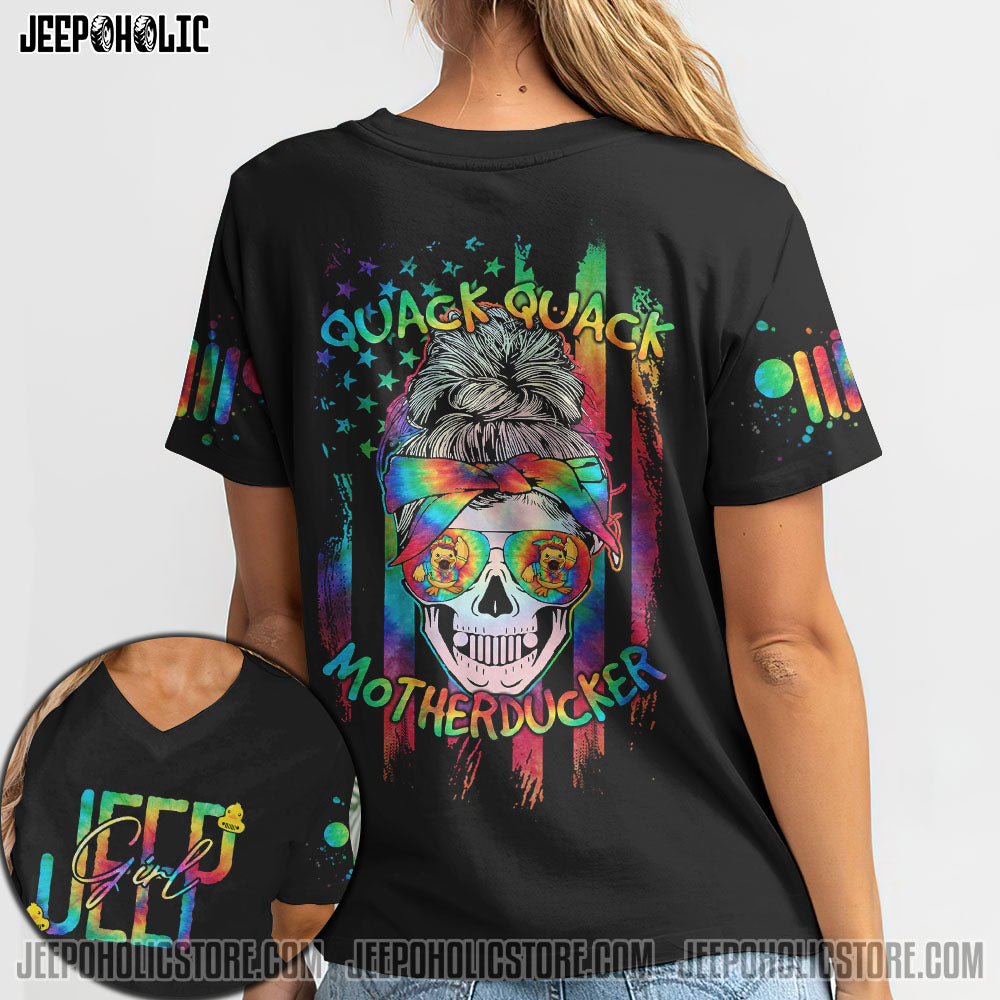 Motherducker Messy Bun Jeep All Over Print