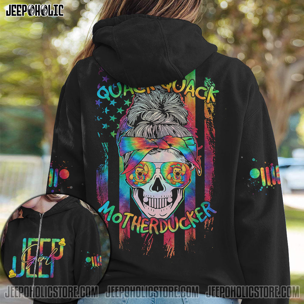 Motherducker Messy Bun Jeep All Over Print