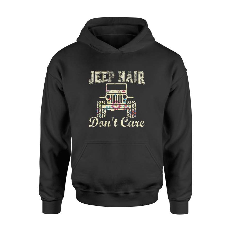 cute-tee-jeep-hair-dont-care-gift-jeeps-tee-distressed-70s-standard-hoodie