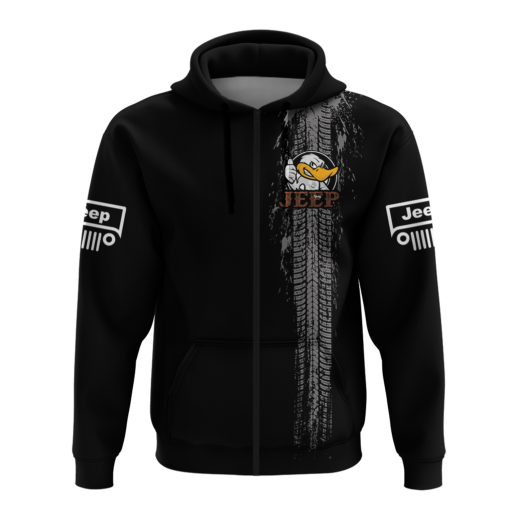 Duck duck Jeeps Unique Flag Hoodie - LT12