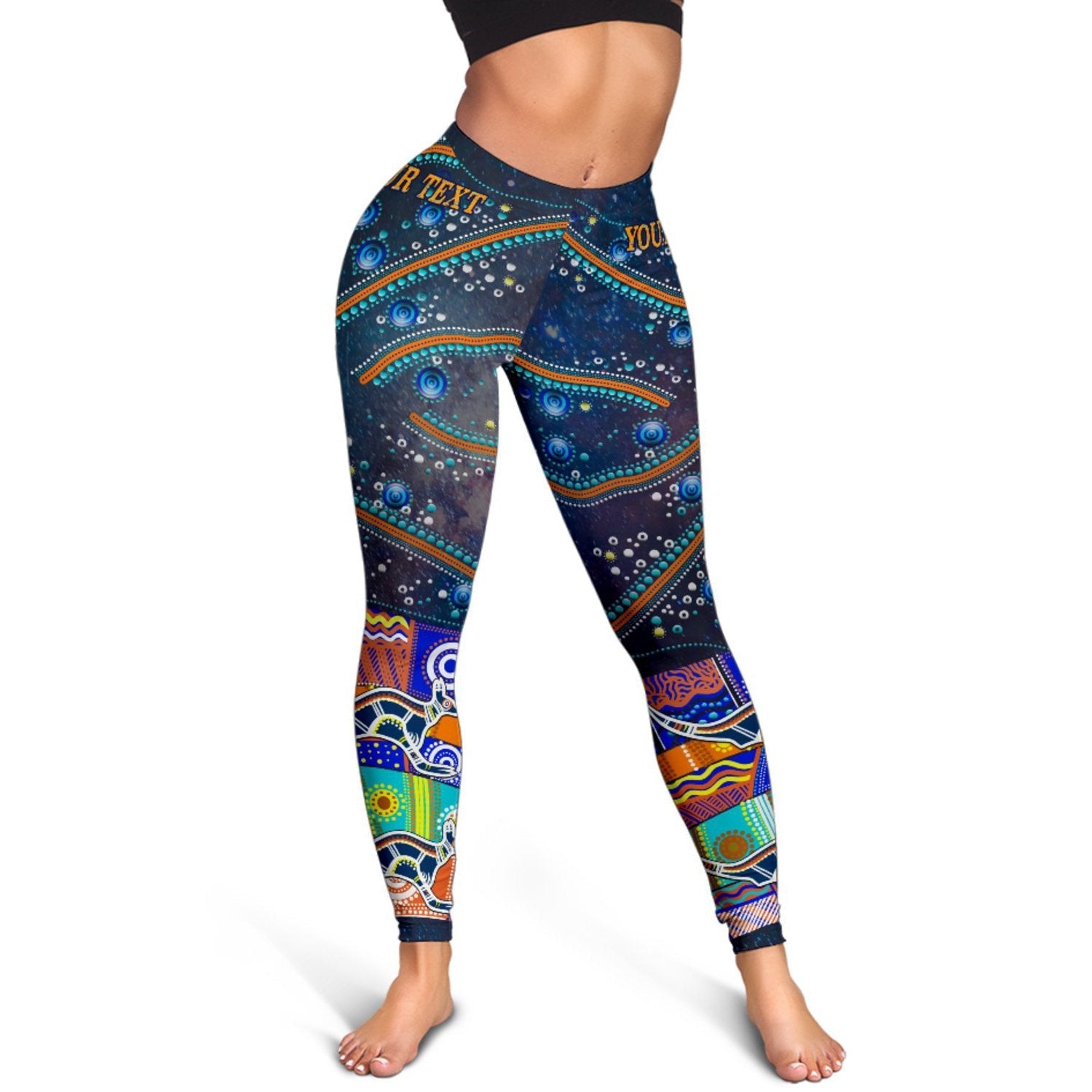 custom-text-leggings-kangaroo-dreaming