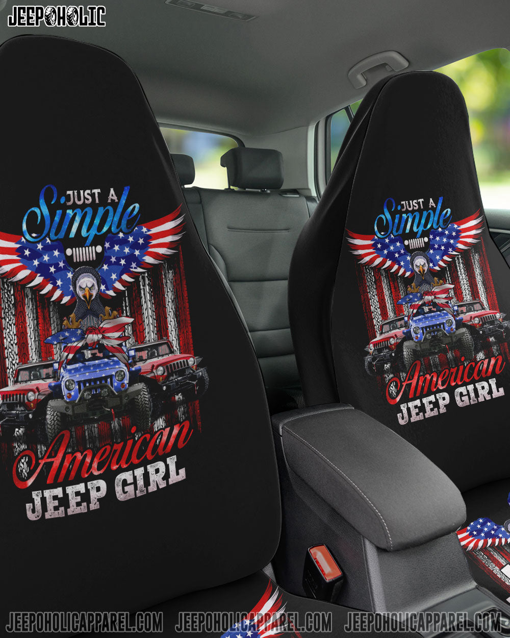 Simple American Jeep Girl Eagle Automotive