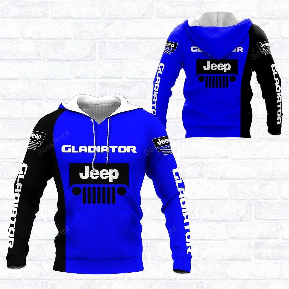 3D ALL OVER JEEP GLADIATOR SHIRT VER 6