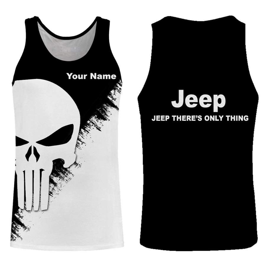 custom-jeep-shirts-pns-skull-black-and-white-colors-for-men-women-and-kids