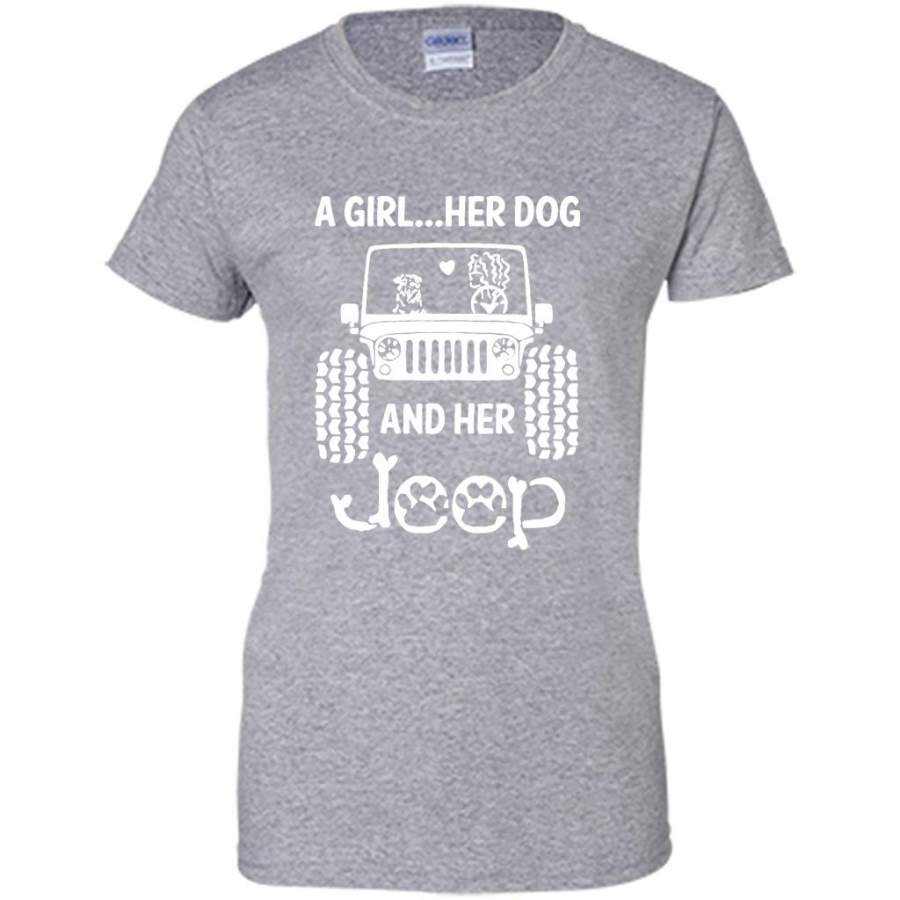 a-girl-her-dog-and-her-jeep-b-gildan-women-shirt