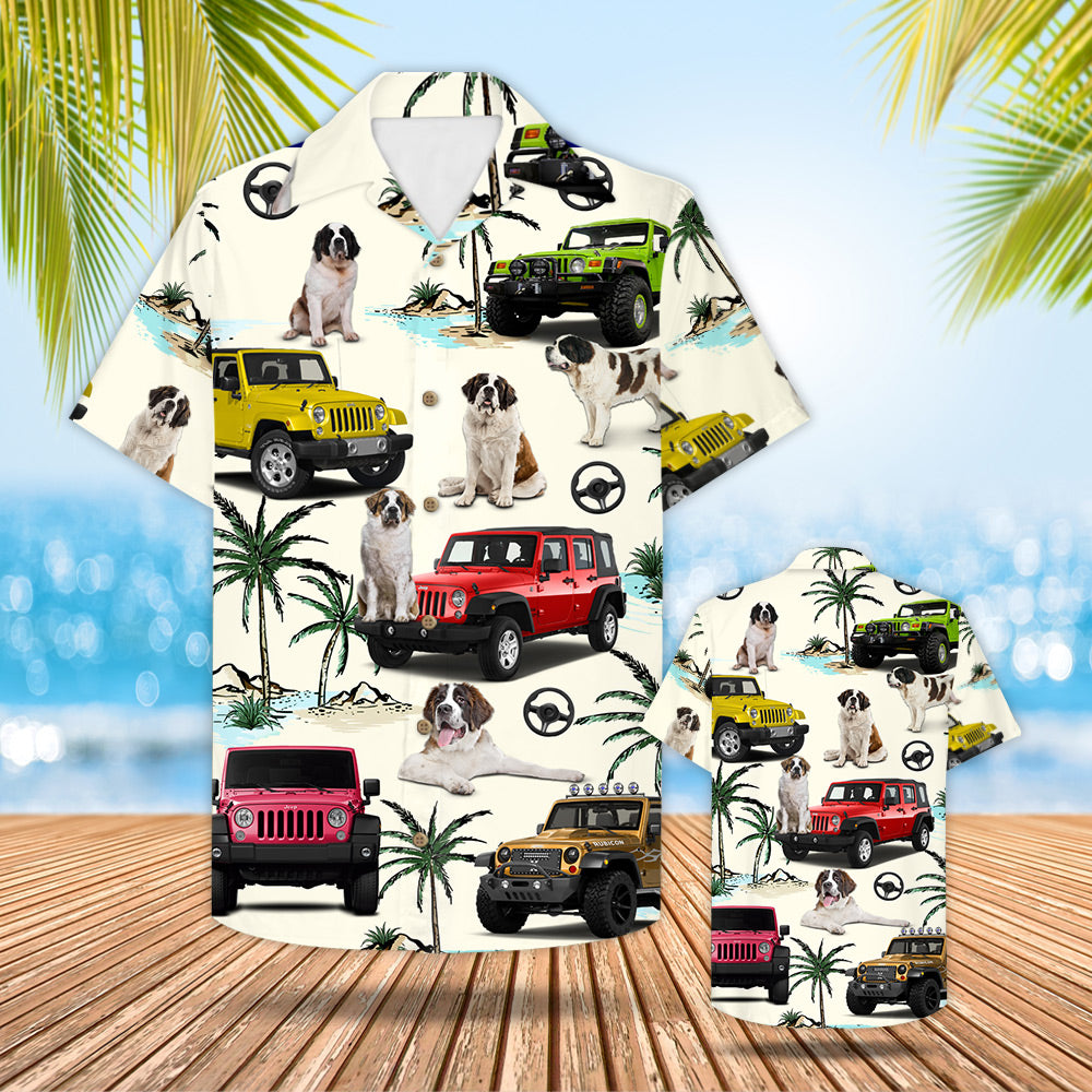 jeep-saint-bernard-hawaiian-shirt-gift-for-jeep-trips-saint-bernard-and-jeep-pattern-trna