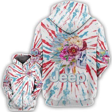 jeep-skull-floral-hoodie-3d