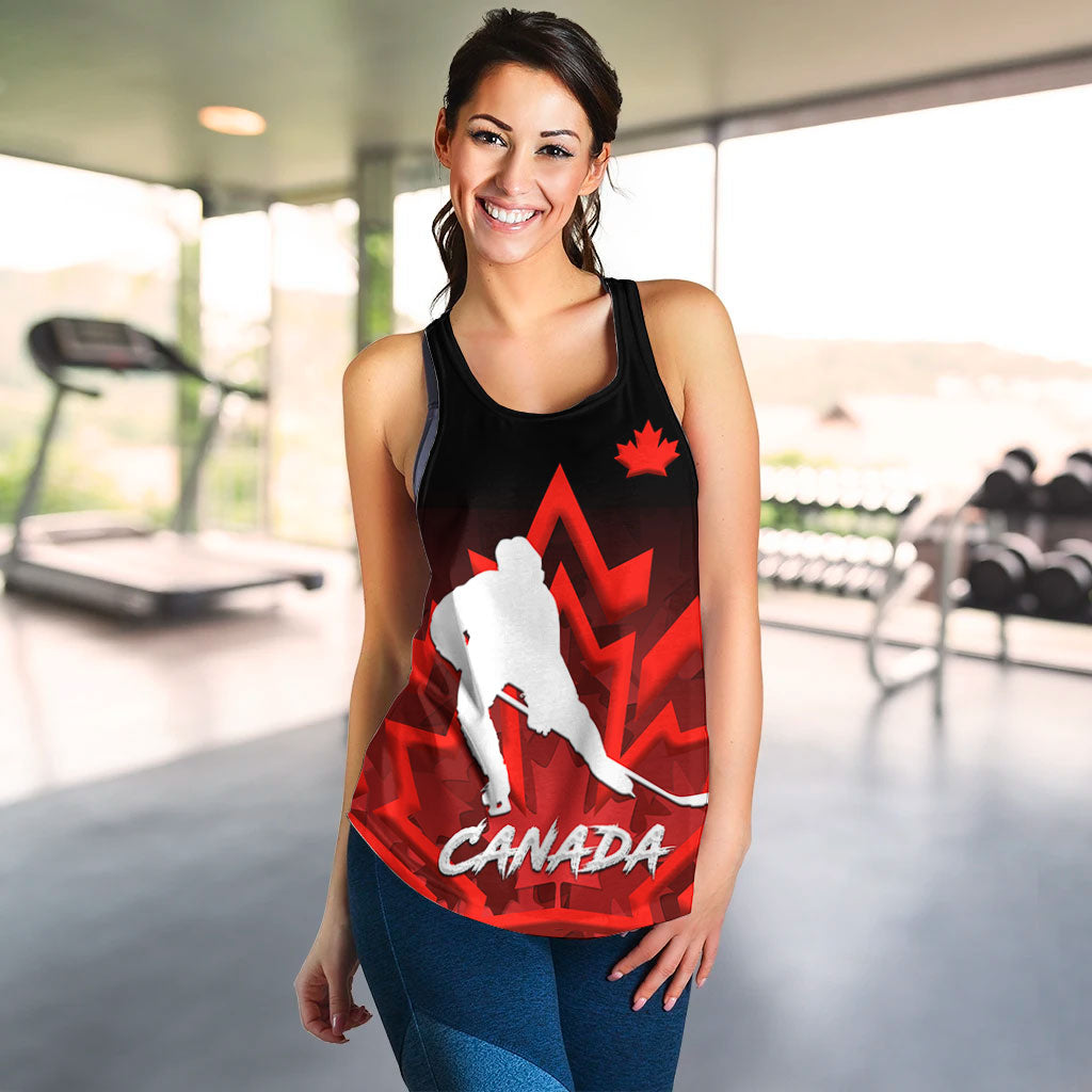 custom-personalised-canada-hockey-with-maple-leaf-women-tank-top-lt12