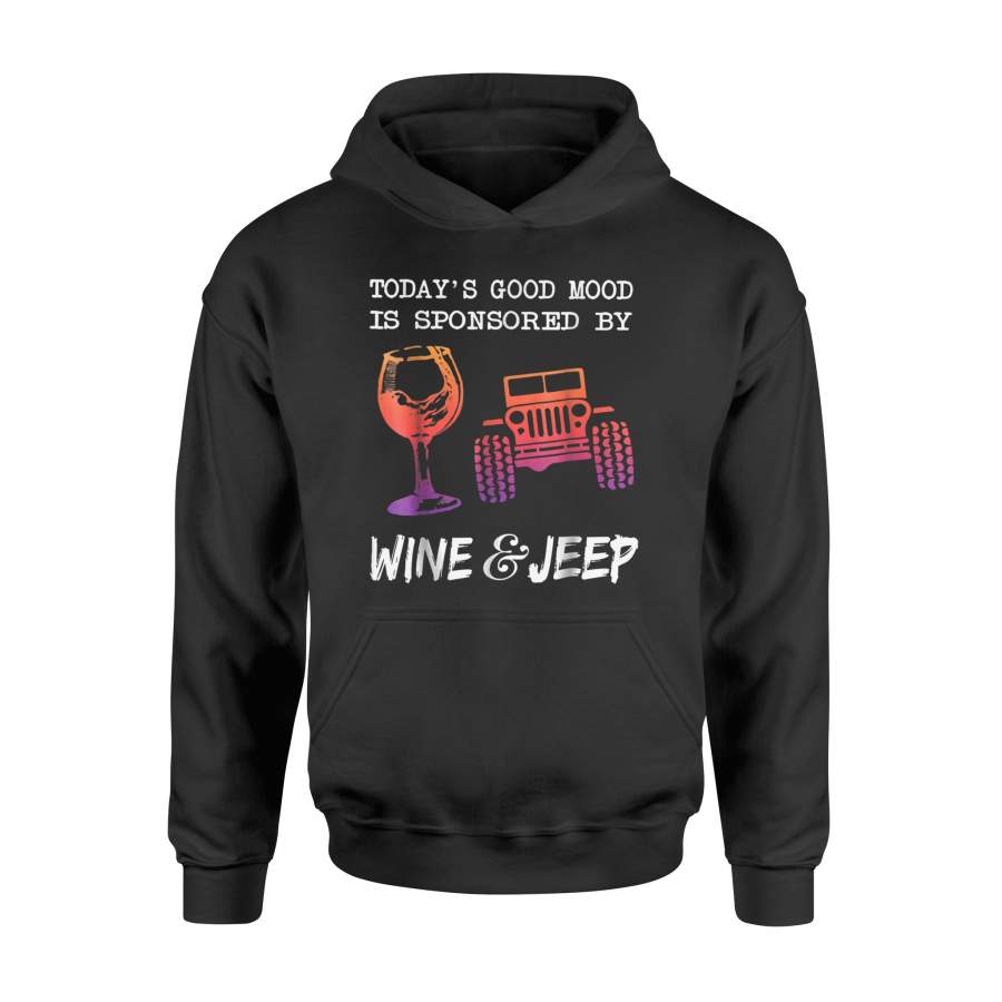 good-mood-sponsored-by-wine-jeep-funny-gift-hoodie