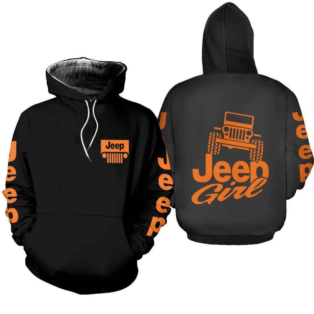 Jeep Girl Jeep Lover 3D All Over print Hoodie, T-shirt, Sweater, Jacket Hoodie 68005