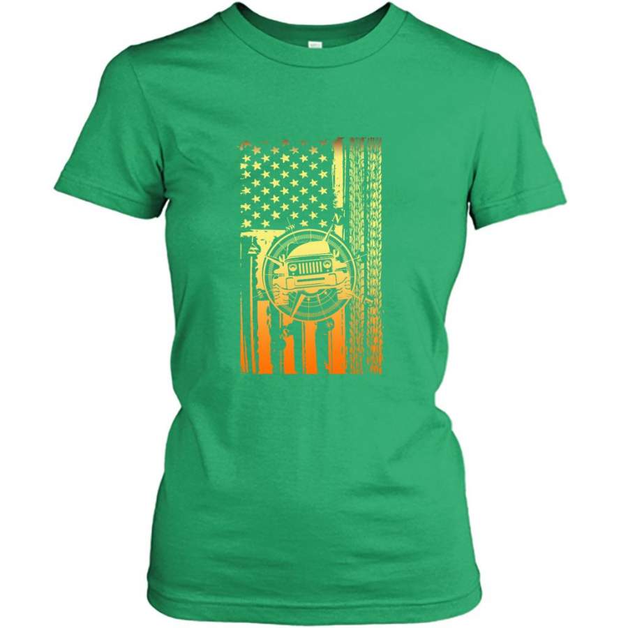 american-navy-jeep-gildan-women-shirt