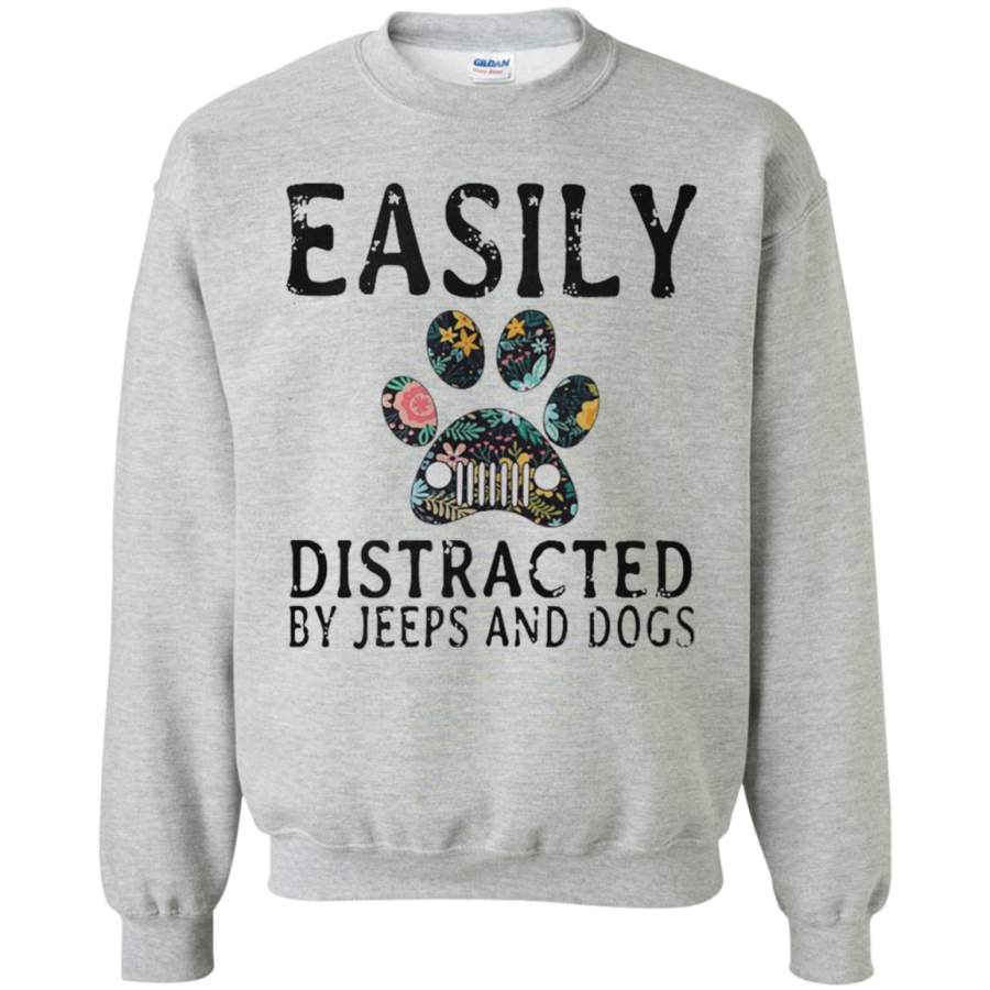 agr-easily-distracted-by-jeeps-and-dogs-shirt