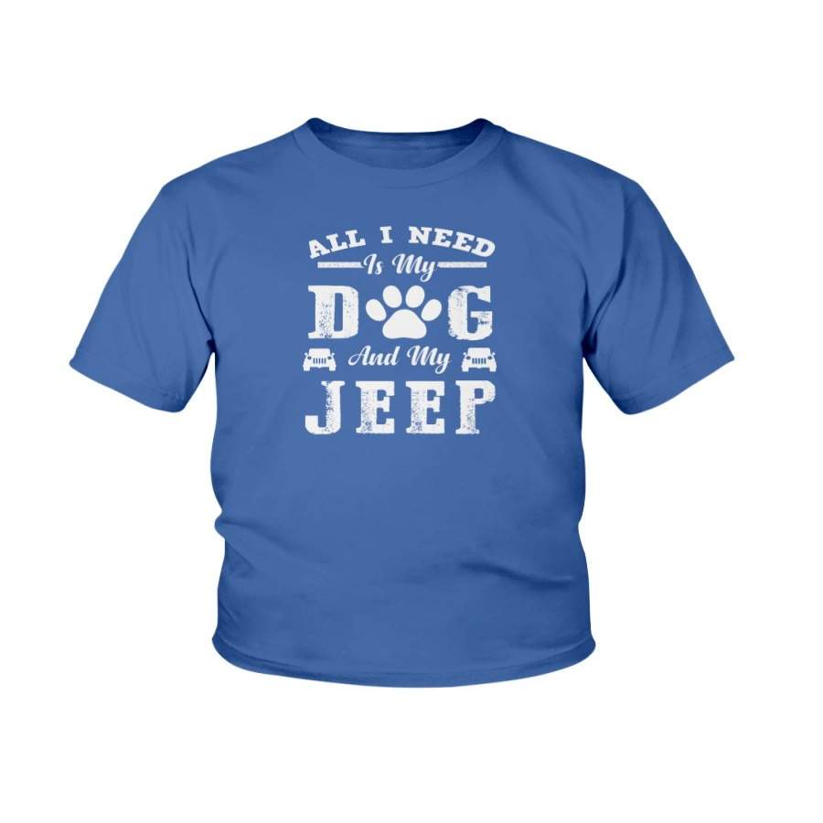 all-i-need-is-my-dog-and-my-jeep-dog-lover-gift-t-shirt