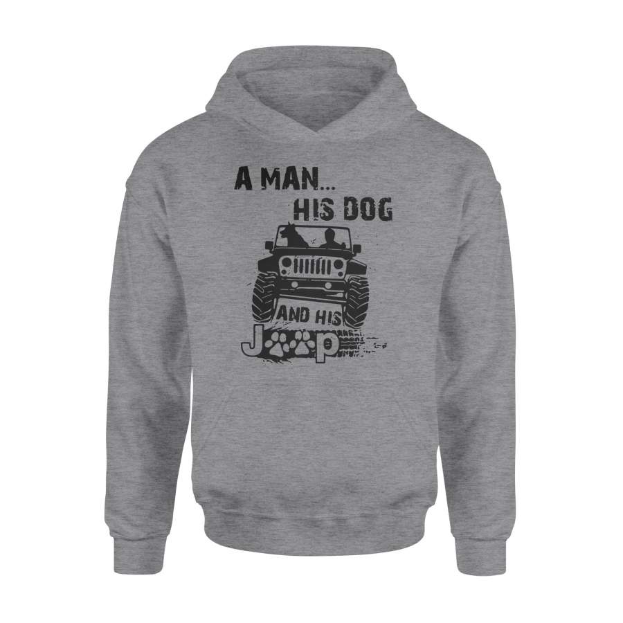 a-man-his-dog-and-his-jeep-standard-hoodie-awesome-jeep-mens-shirt