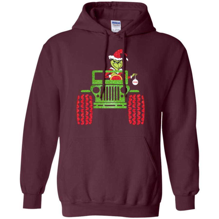 grinch-driving-jeep-christmas-sweater-hoodie