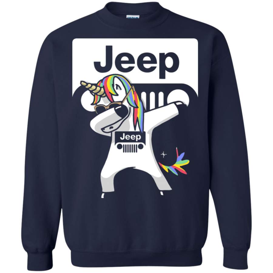 agr-car-i-flippin-love-jeep-dabbing-hip-hop-unicorn-sweatshirt