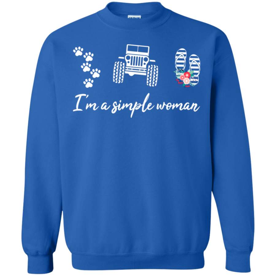 agr-im-a-simple-woman-jeep-christmas-sweatshirt