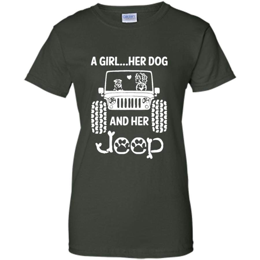 a-girl-her-dog-and-her-jeep-b-gildan-women-shirt