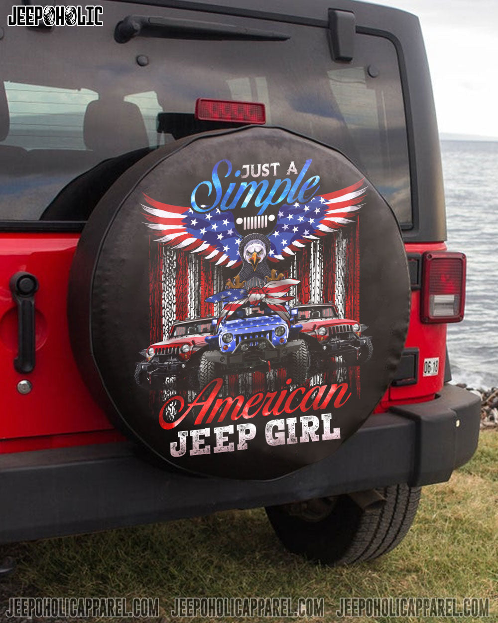 Simple American Jeep Girl Eagle Automotive