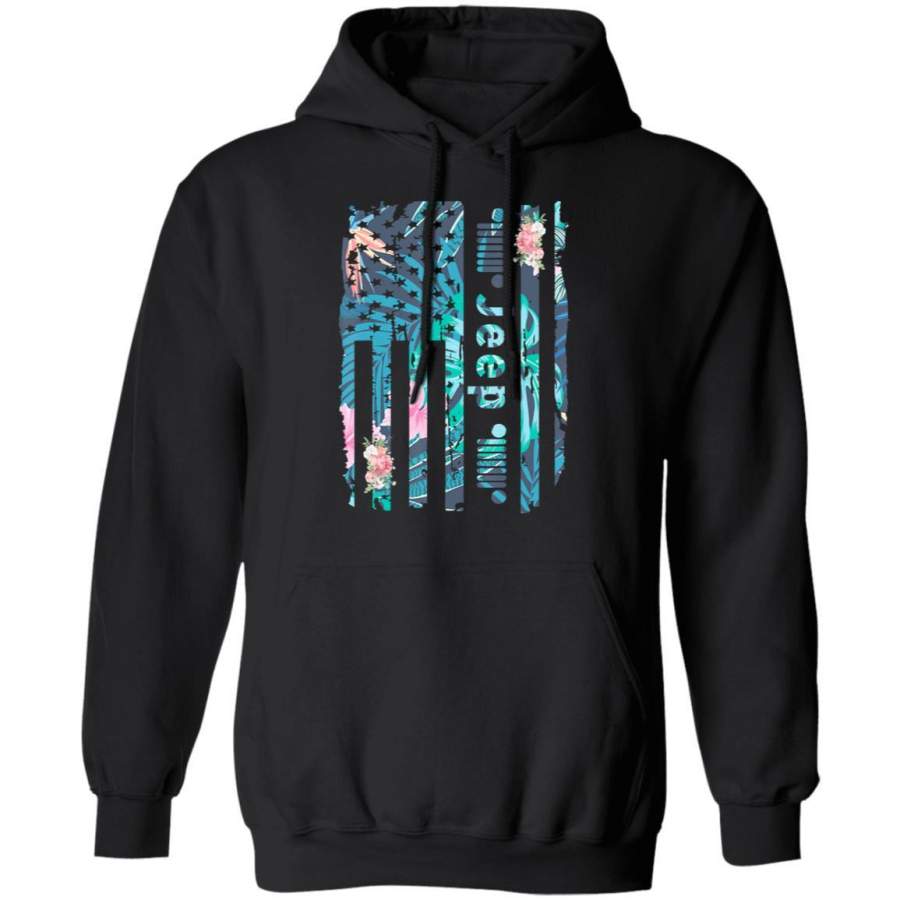 beautiful-summer-tropical-flowers-usa-flag-jeeps-hoodie