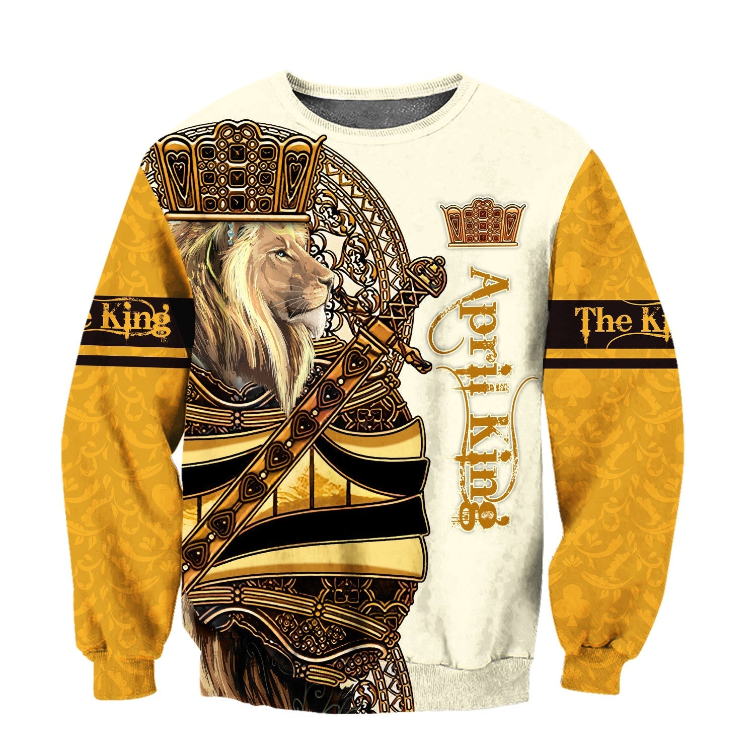 april-king-lion-3d-all-over-printed-unisex-shirts