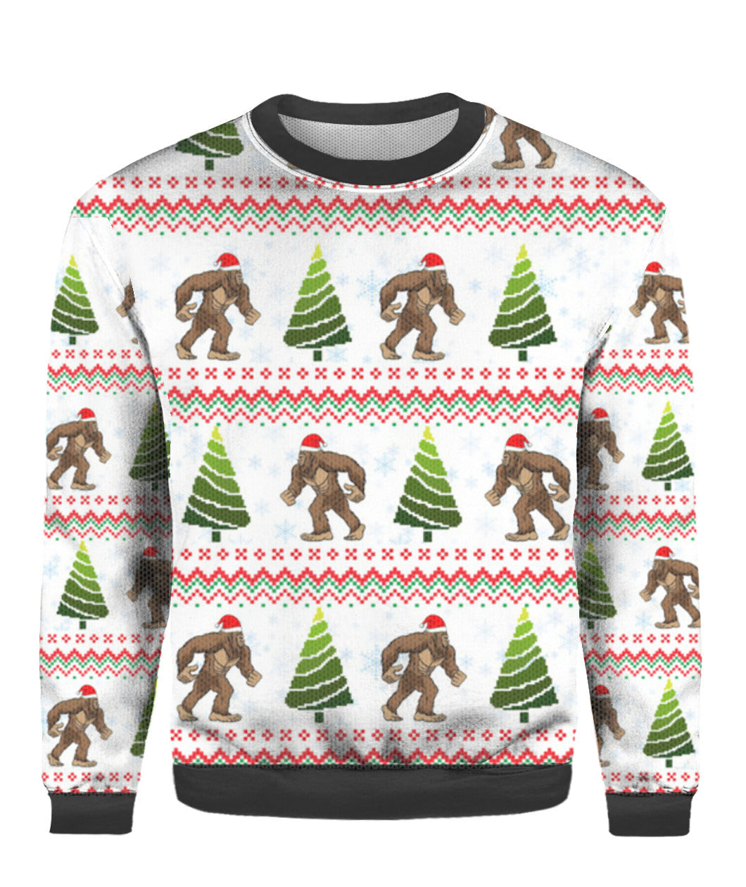 amazing-bigfoot-ugly-christmas-sweater