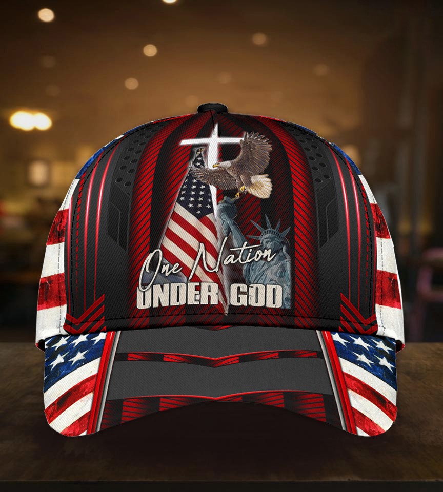 america-eagle-one-nation-under-god-classic-cap