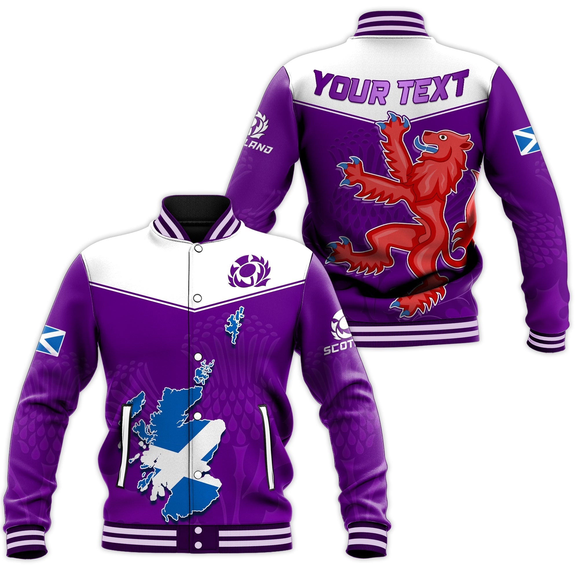 custom-personalised-scottish-rugby-baseball-jacket-map-of-scotland-thistle-purple-version