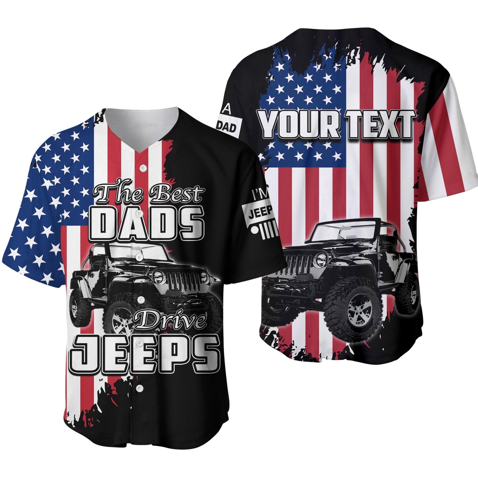 custom-personalised-father-day-baseball-jersey-jeep-dad-no1-white-style