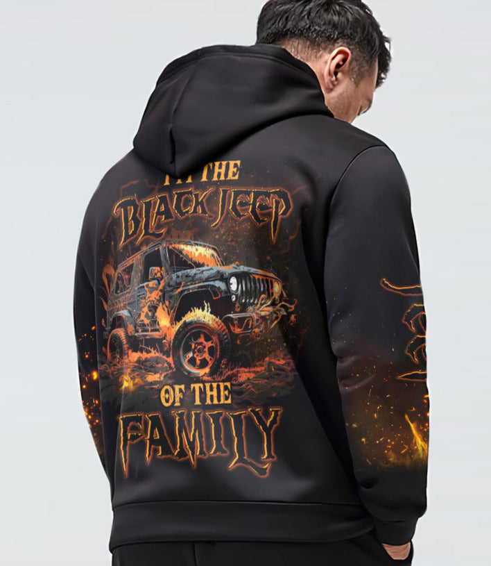 I'm The Black Jeep Of The Family Fire T Shirt