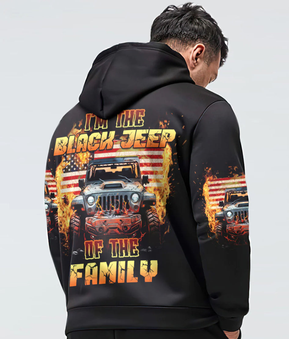 im-the-black-jeep-of-the-family-fire-american-flag-hoodie