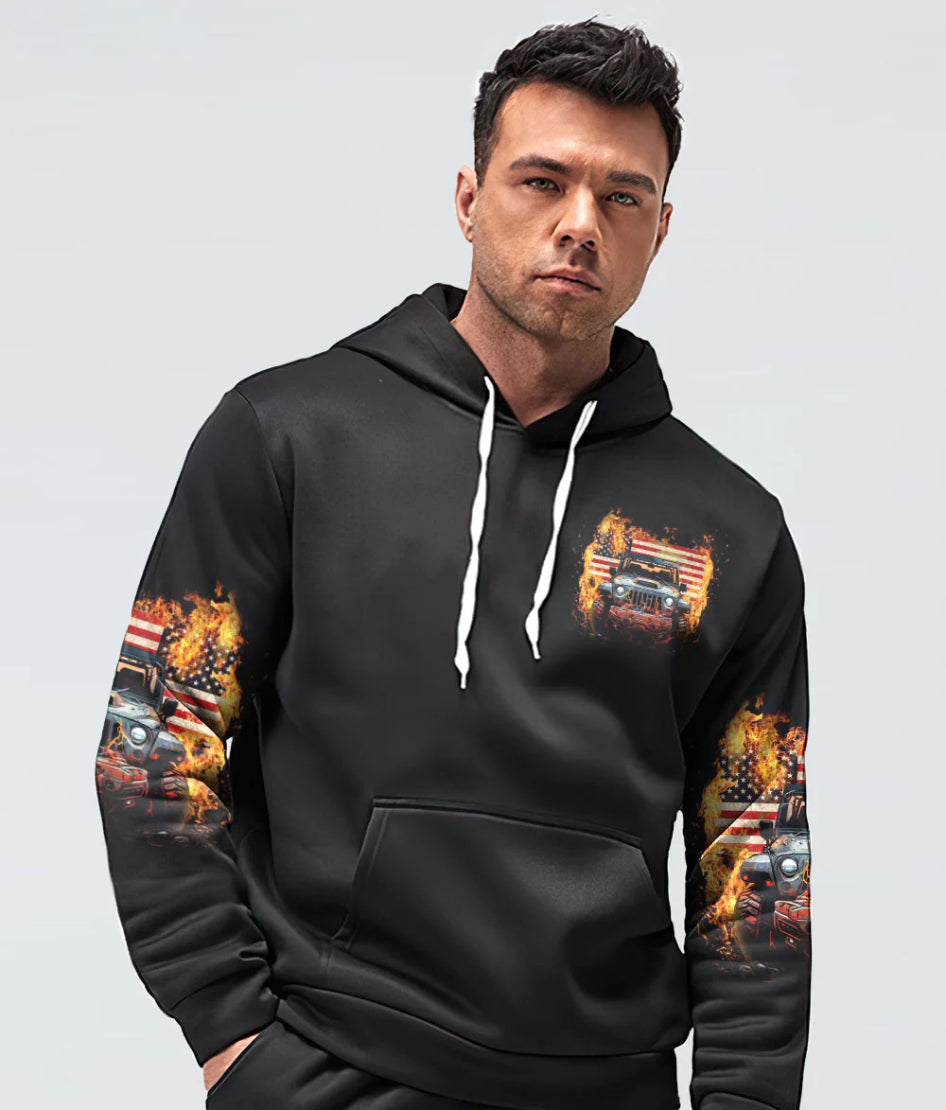 im-the-black-jeep-of-the-family-fire-american-flag-hoodie