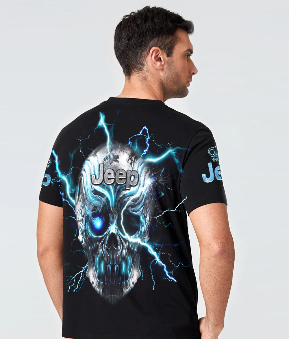 jeep-skull-metal-t-shirt