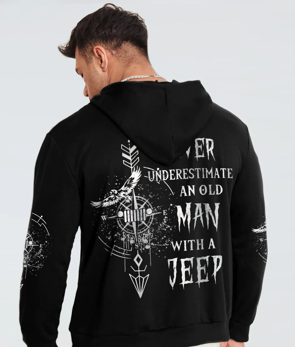 never-underestimate-an-old-man-jeep-compass-hoodie