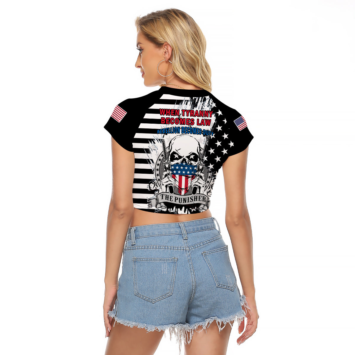 america-raglan-cropped-t-shirt-american-flag-punisher-skull-grunge-style