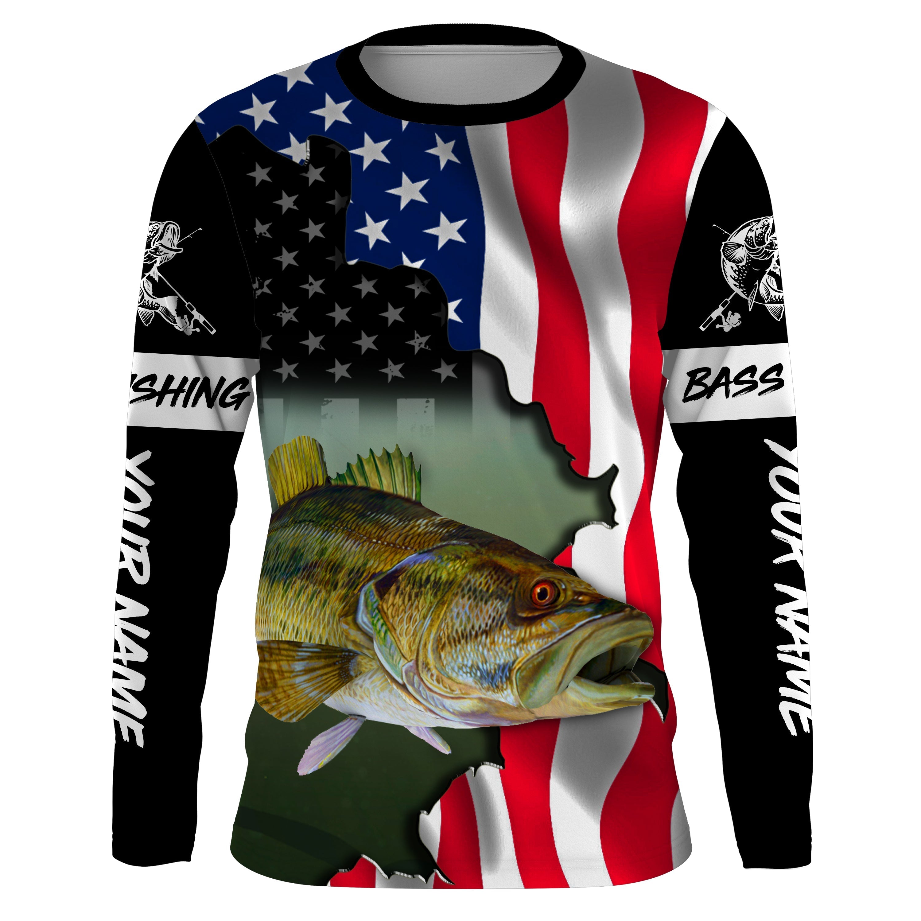 american-flag-bass-fishing-uv-protection-quick-dry-customize-name-personalized-long-sleeves-fishing-shirts-upf-30-fishing-long-sleeve-shirts