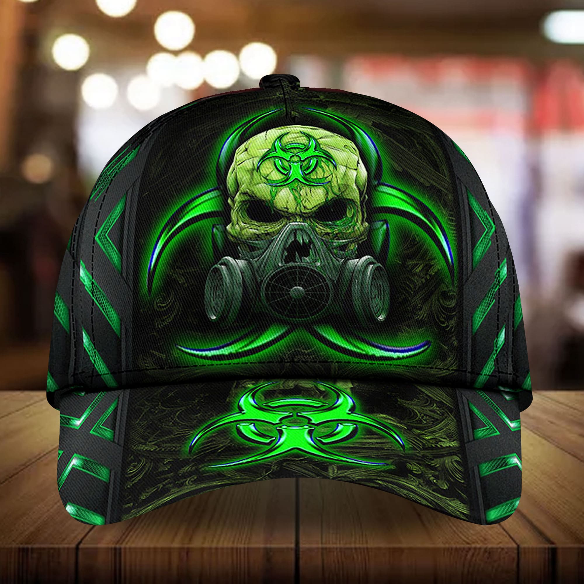 Premium Biological Skull Cap 3D Multicolor