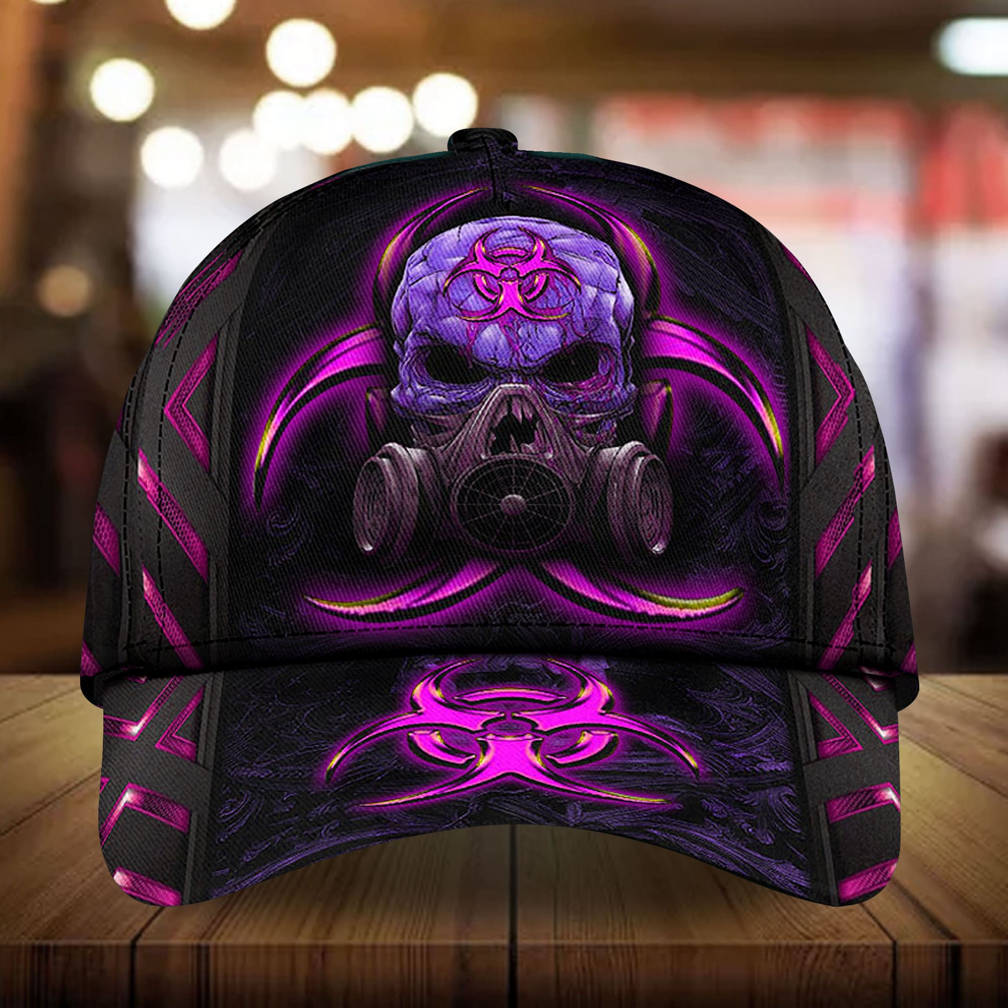 Premium Biological Skull Cap 3D Multicolor