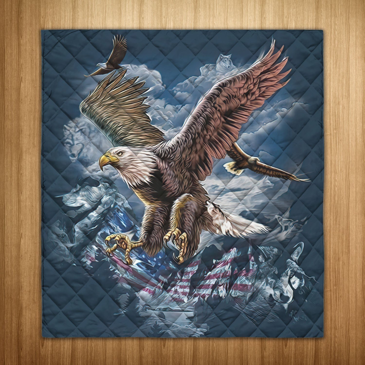 america-eagle-fly-with-wolf-spirit-blanket-and-quilt