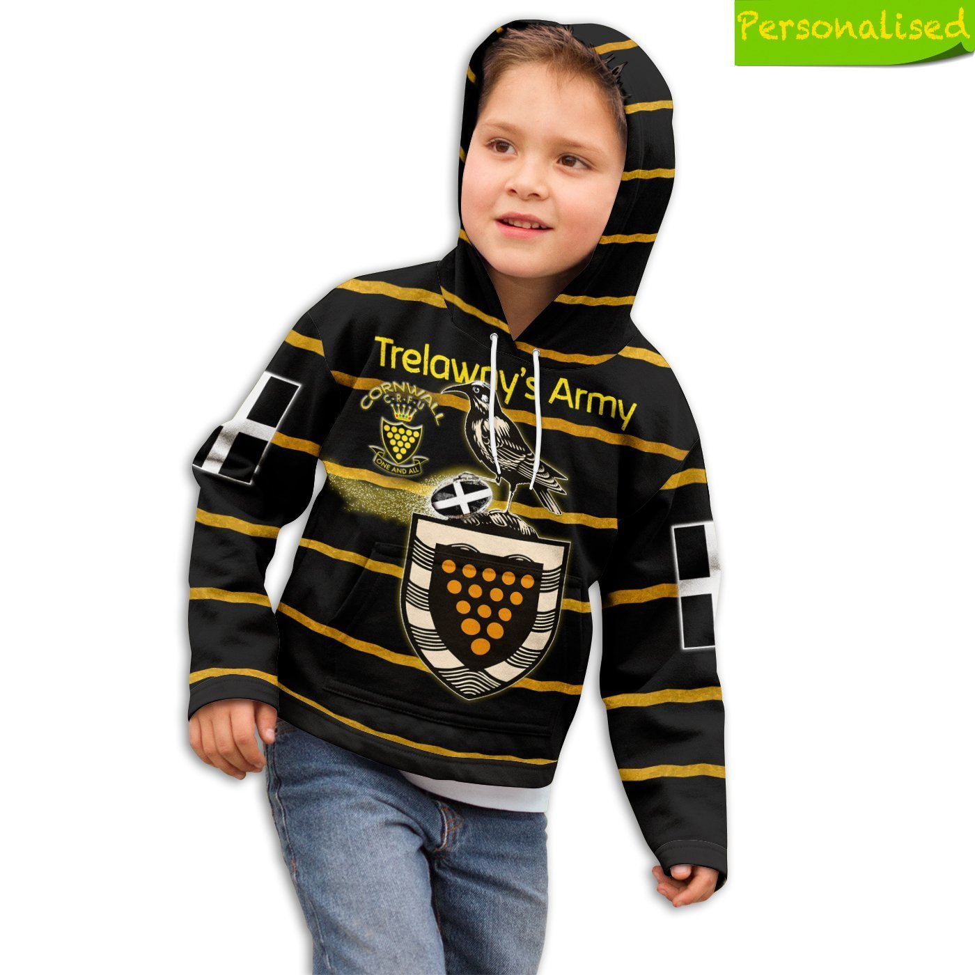 kid-custom-text-cornwall-rugby-personalised-hoodie-with-saint-pirans-flag