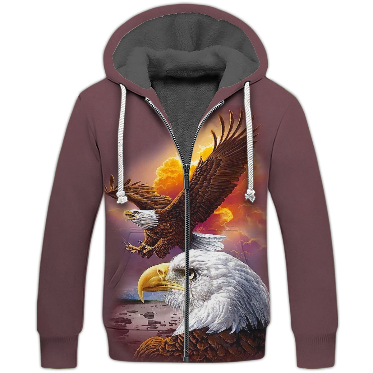 america-and-eagle-3d-fleece-zipper