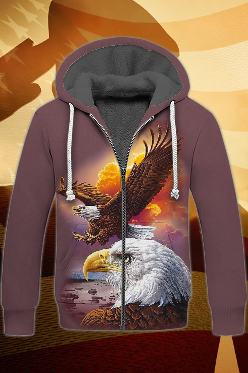 america-and-eagle-3d-fleece-zipper