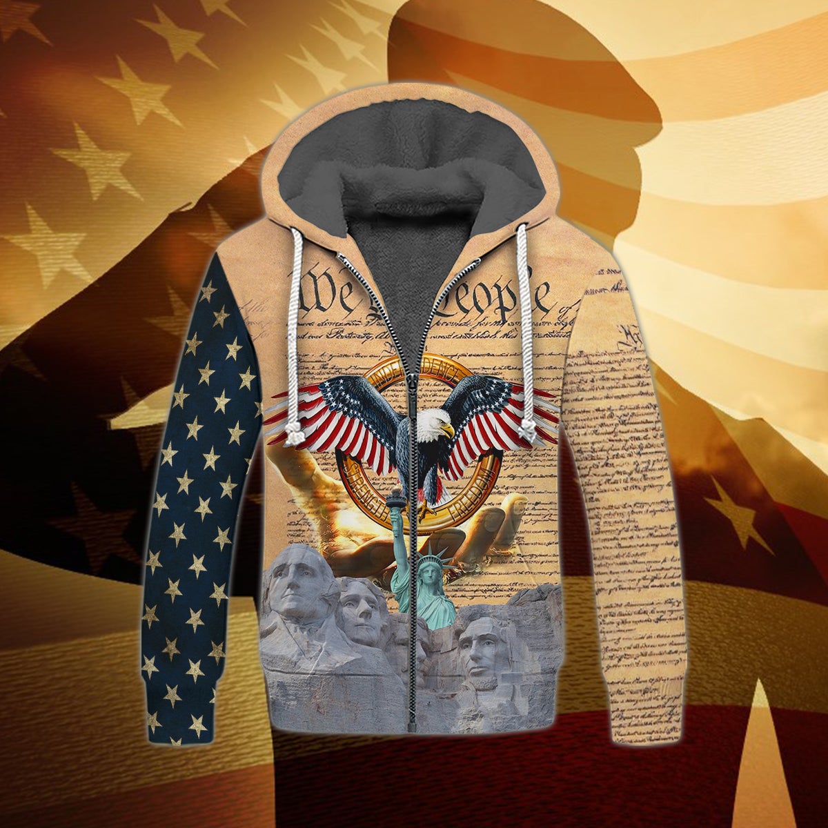 american-pride-3d-shirt-eagle-lover-3d-fleece-zipper