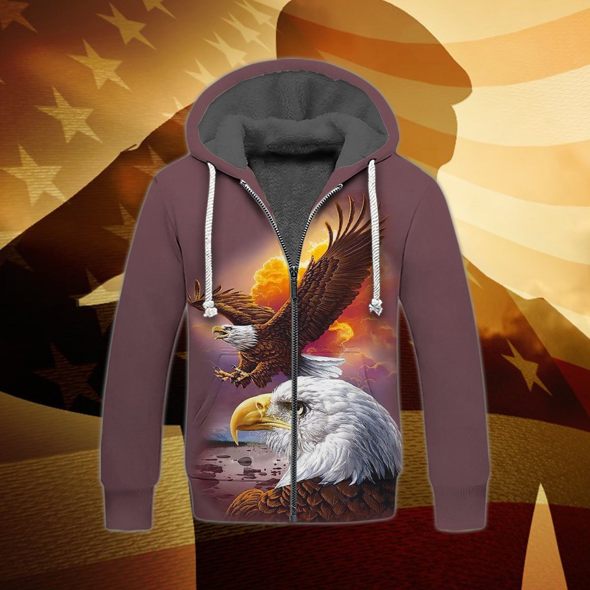 america-and-eagle-3d-fleece-zipper