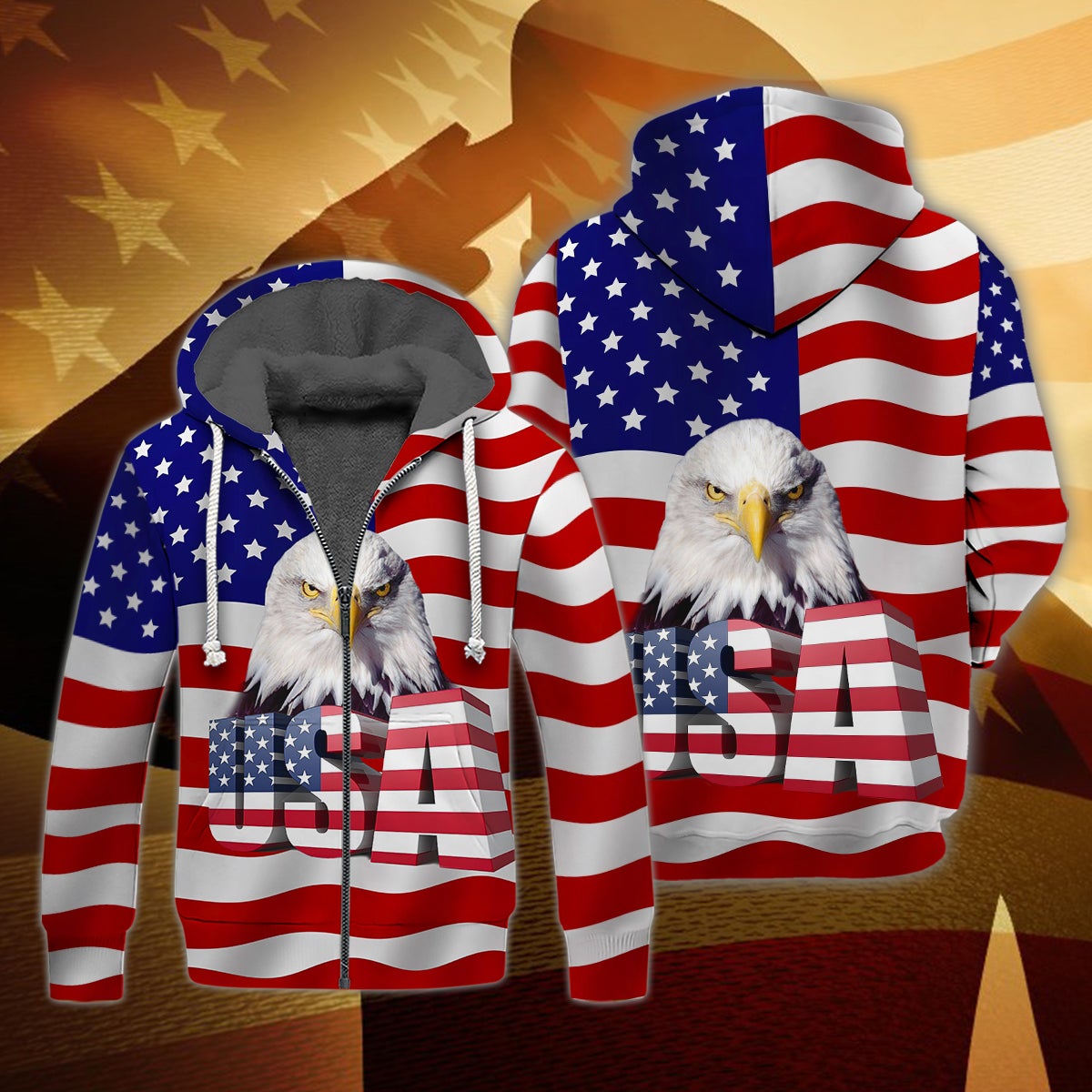 ameirca-flag-and-eagle-3d-fleece-zipper