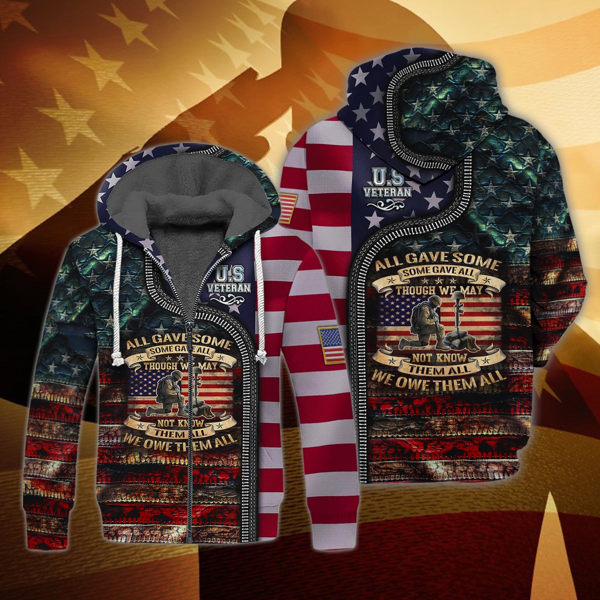 all-gave-some-some-gave-all-3d-fleece-zipper-3d-shirt-for-veteran