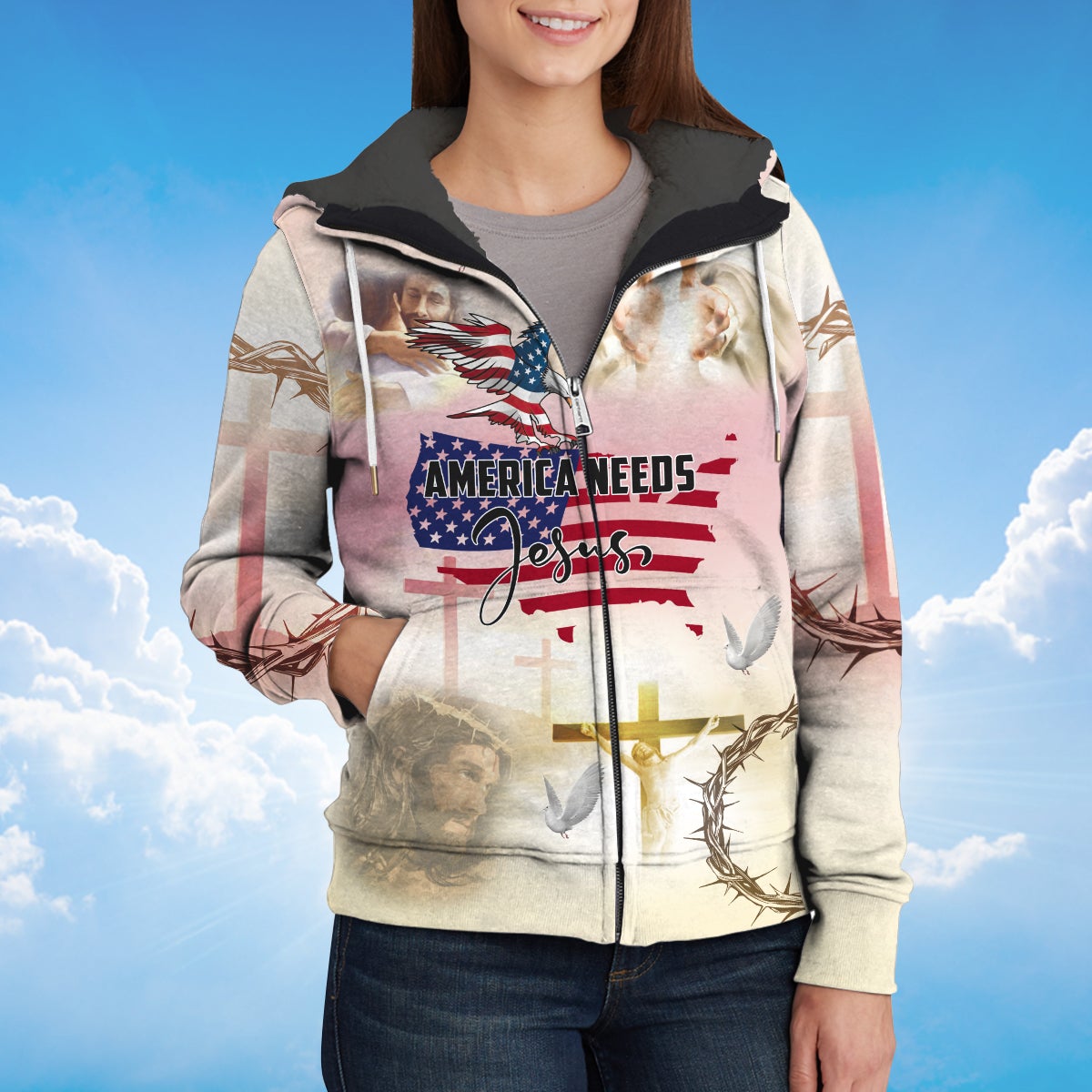 america-needs-jesus-fleece-zipper