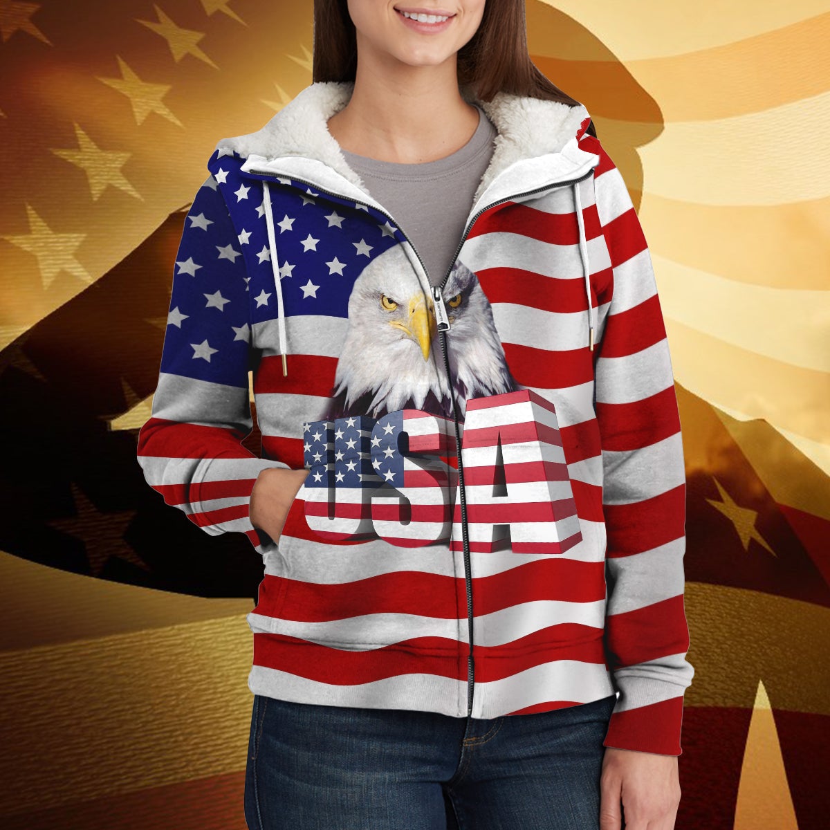 ameirca-flag-and-eagle-3d-fleece-zipper